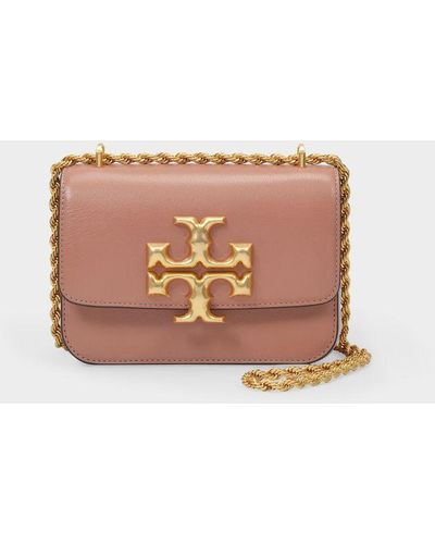 Tory Burch Eleanor Textured Small Bag - Pink