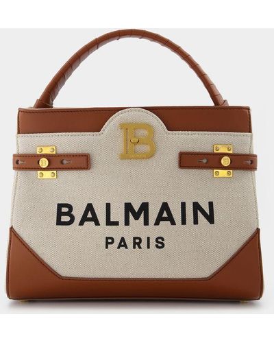 Balmain Bbuzz 31 Bag - Brown