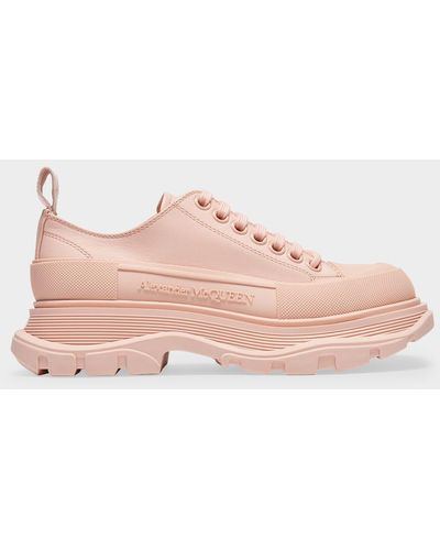 Alexander McQueen Tread Slick Low Sneakers - Pink