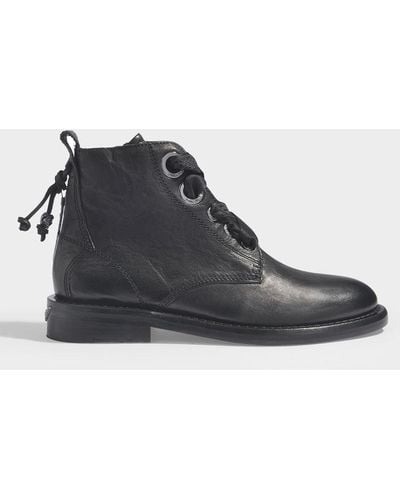 Zadig & Voltaire Laureen Roma Ankle Boots - Black