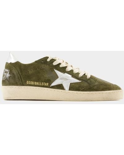 Golden Goose Ball Star Sneakers - Green