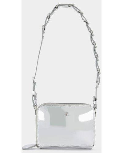 Courreges Mirror Bag - White