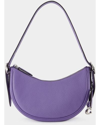 COACH 'luna' Shoulder Bag - Purple