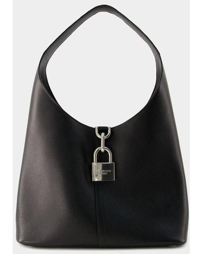 Balenciaga Locker Hobo M Shoulder Bag - Black