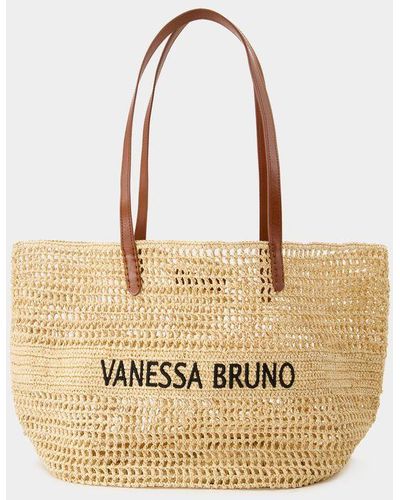 Vanessa Bruno Panier Shopper Bag - Metallic