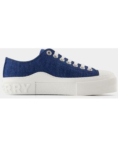 Burberry Lf Jack Low 19 Sneakers - Blue