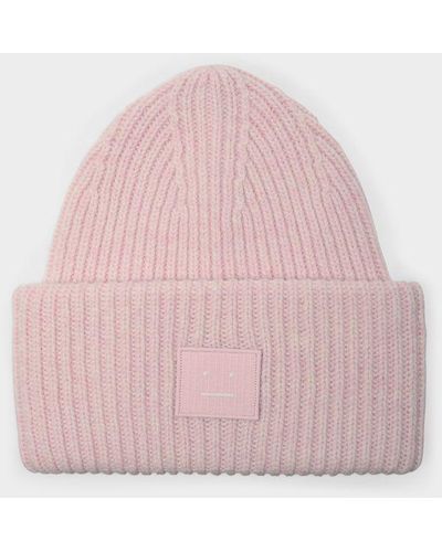 Acne Studios Hat - - Pink - Wool