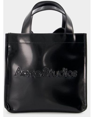 Acne Studios Logo Mini Tote Bag - Black