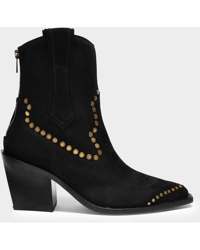 Zadig & Voltaire Cara Ankle Boots - Black