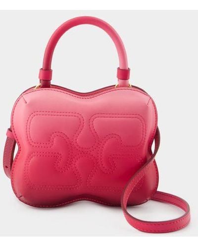 Ganni Butterfly Small Gradient Bag - Pink