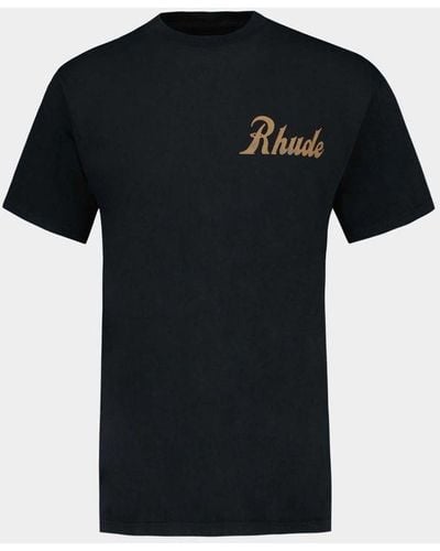 Rhude Sales And Service T-shirt - Black