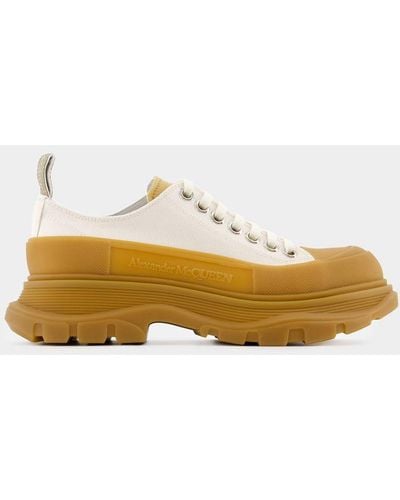 Alexander McQueen Tread Sneakers - Yellow