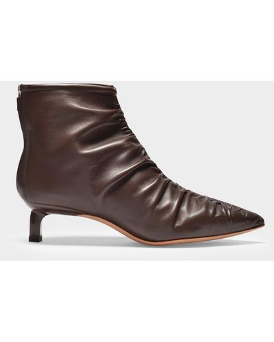 Rejina Pyo Ankle Boots - Brown