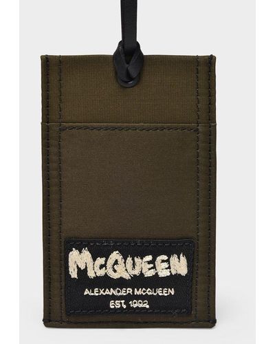 Alexander McQueen Card Holder - Green