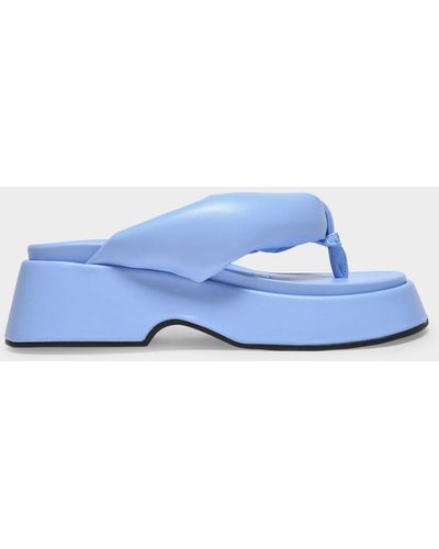 Ganni Retro Sandals - Blue