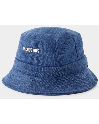 Jacquemus Le Bob Gadjo Bucket Hat - Blue