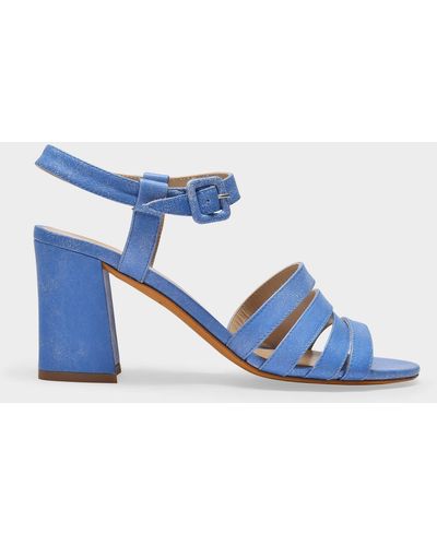 Maryam Nassir Zadeh Palma Sandals - - Stonewash - Leather - Blue