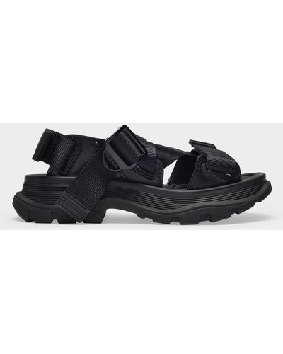 Alexander McQueen Tread Sandals - Black