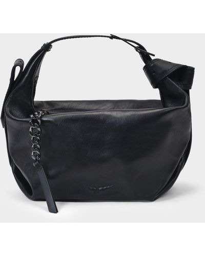 Zadig & Voltaire Le Cecilia Hobo Bag - - Black - Leather