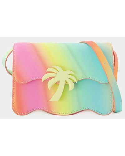 Palm Angels Rainbow Palm Beach Bag Mm Hobo Bag - Multicolor