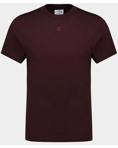 Courreges Ac Straight T-shirt - Purple