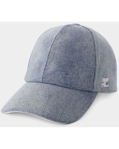 Courreges Caps & Hats - Blue