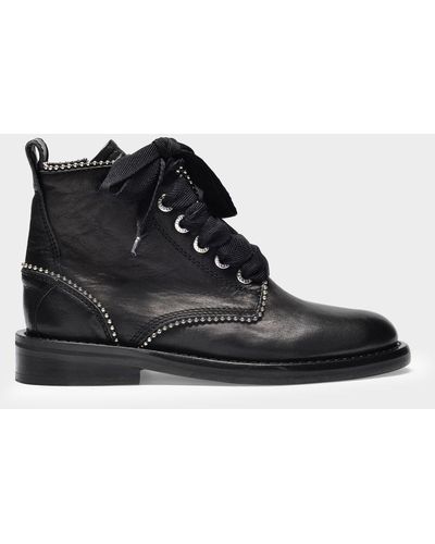 Zadig & Voltaire Ankle Boots Laureen Roma - Black