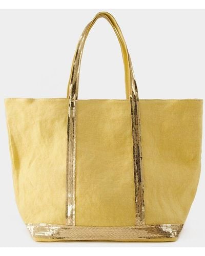 Vanessa Bruno Cabas L Shopper Bag - Yellow