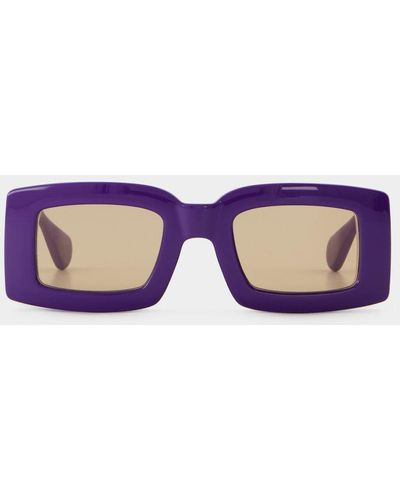 Jacquemus Tupi Sunglasses - Purple