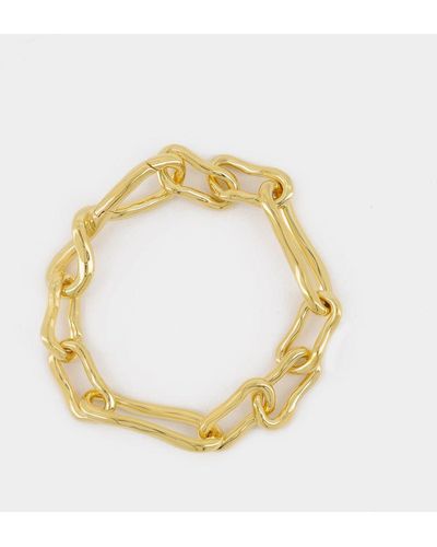 Missoma Molton Knot Link Bracelet - Metallic