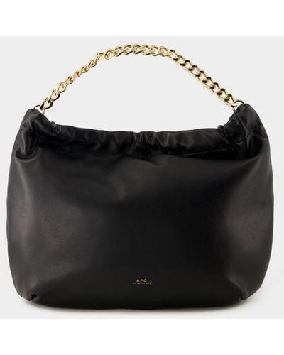 A.P.C. Ninon Chaine Bag - Black
