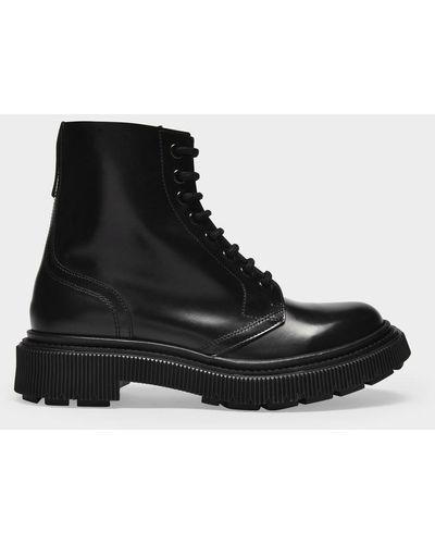 Adieu Type 165 Ankle Boots - Black