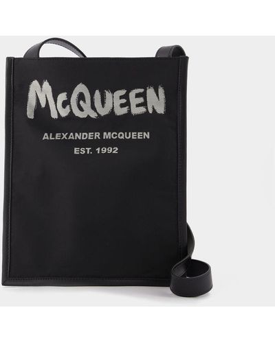 Alexander McQueen Graffiti Phone Sleeve - Black