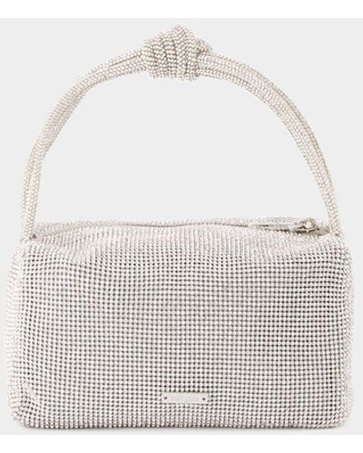 Cult Gaia Sienna Mini Bag Accessories - - Clear - Strass - White