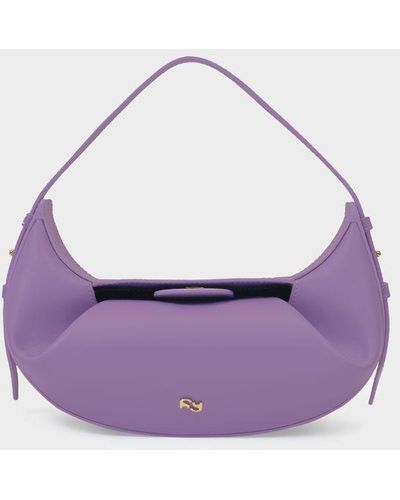Yuzefi Mini Fortune Cookie Bag - Purple