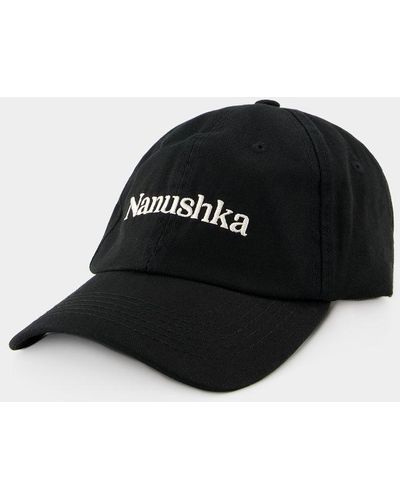 Nanushka Val Cap - Black