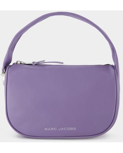 Marc Jacobs Pushlock Mini Hobo Bag - Purple