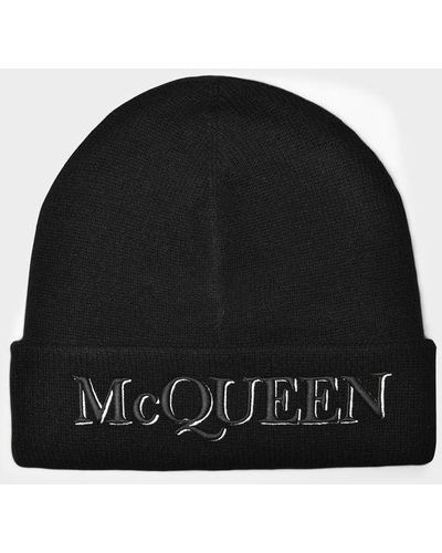 Alexander McQueen Mcqueen Hat - Black