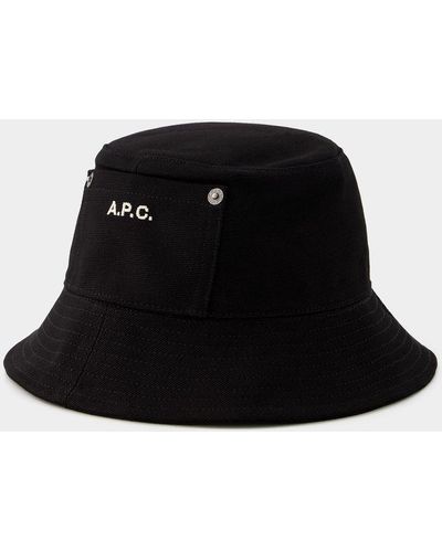 A.P.C. Thais Bucket Hat - Black