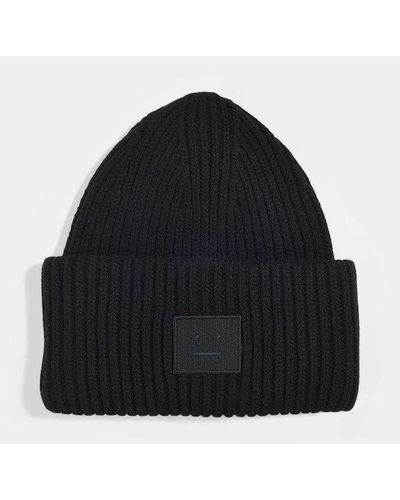Acne Studios Hat - - Black - Wool