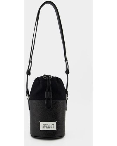 Maison Margiela 5ac Mini Hobo Bag - Black