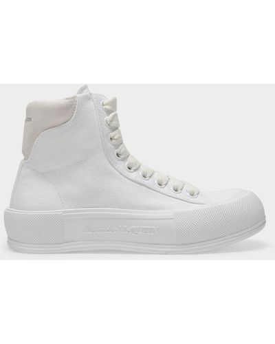 Alexander McQueen Deck Sneakers - Gray