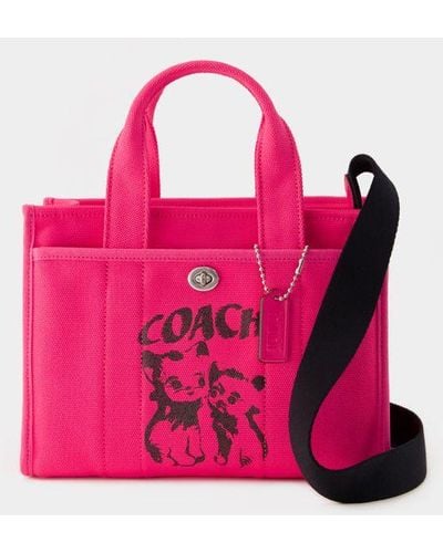 Vintage Pink Coach Signature Shoulder/cross Body Purse