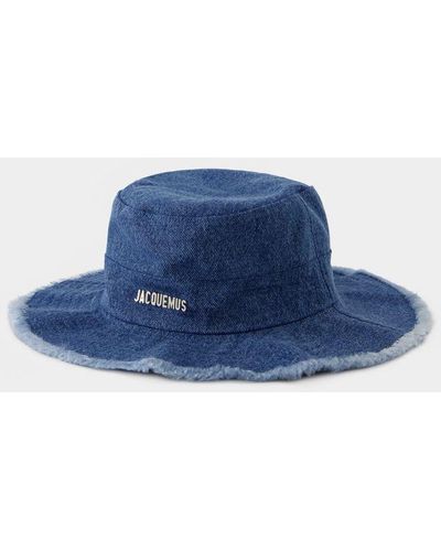 Jacquemus Le Bob Artichaut Bucket Hat - Blue