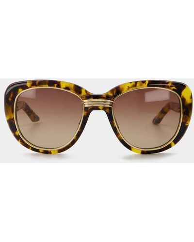 Casablancabrand Cat Eye Sunglasses - Brown