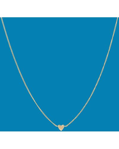 Monsoon Anna And Nina Gold-plated Te Quiero Necklace - Blue