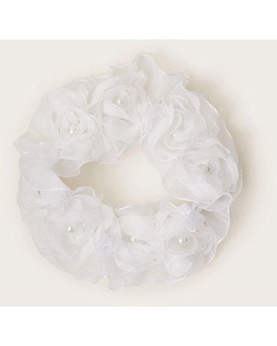 Monsoon Bridesmaid Bun Hairband - White