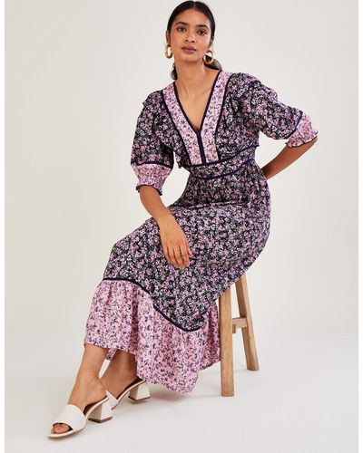 Monsoon callie crane clearance dress