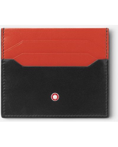 Montblanc Meisterstück Card Holder 6cc - Red