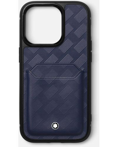 Montblanc Extreme 3.0 Hard Phone Case Für Das Apple Iphone 15 Pro Mit 2 Cc - Blau